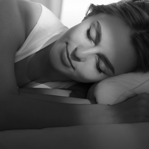 Image of woman asleep