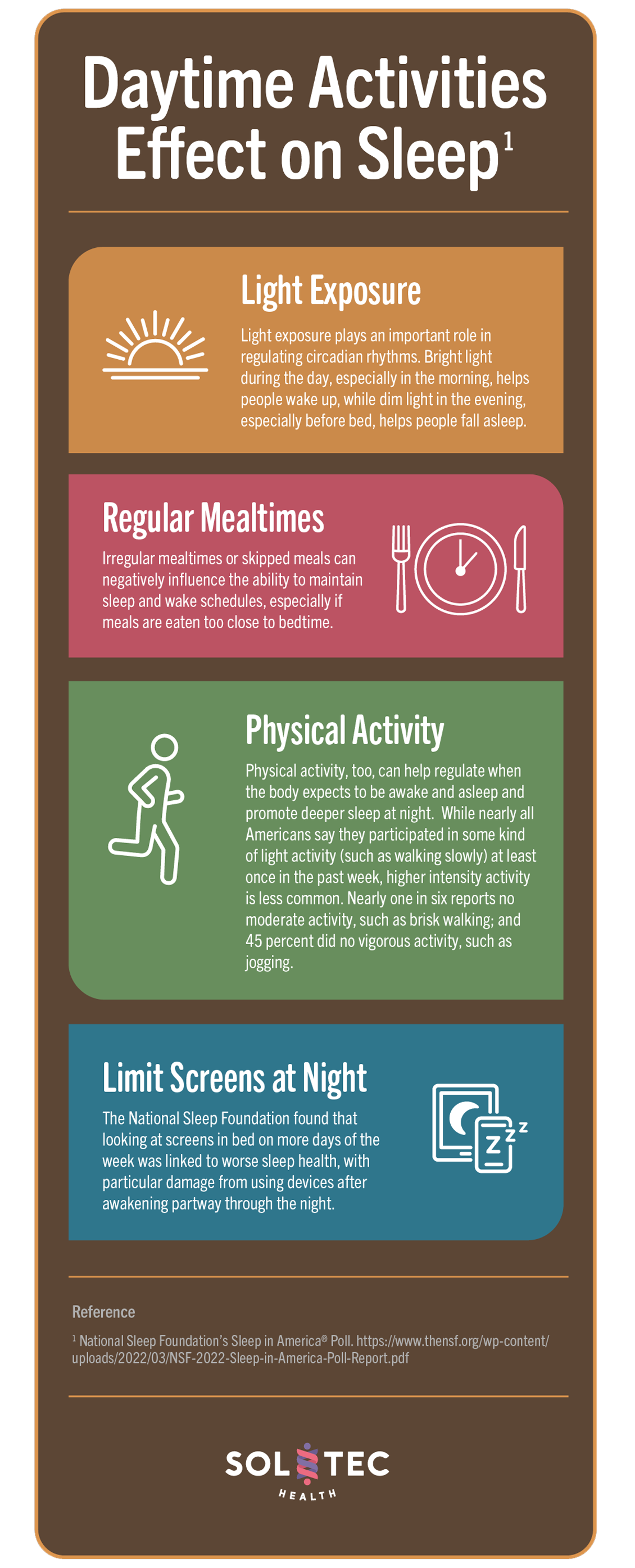 Image of Daytime Activities Effect on Sleep